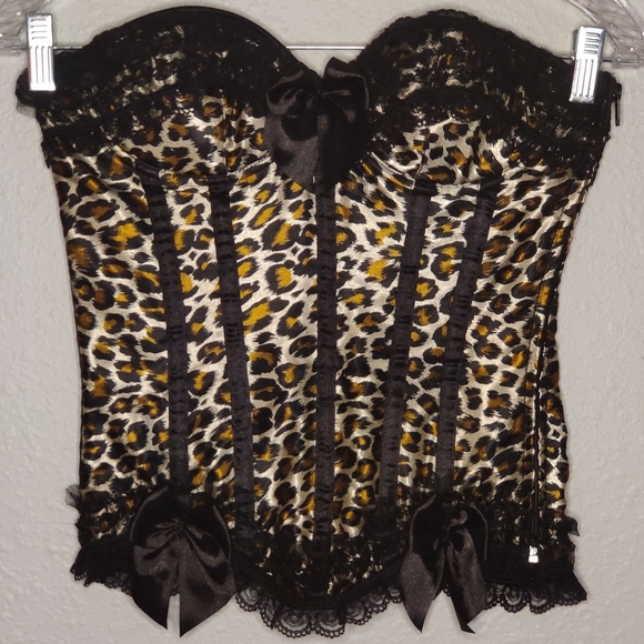 Leopard Print Corset - Picture 1 of 5